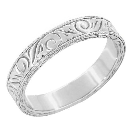 Mens Platinum Rings - Vintage Platinum Rings for Men — Antique Jewelry Mall