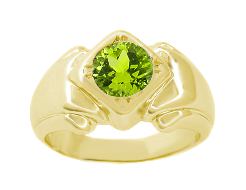 Peridot and 18K Yellow Gold Ring - Fine Jewelry by Tamsen Z
