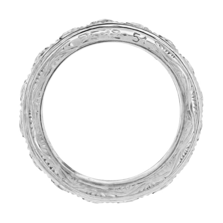 Antique Platinum Wedding Bands - Vintage Platinum Wedding Rings ...