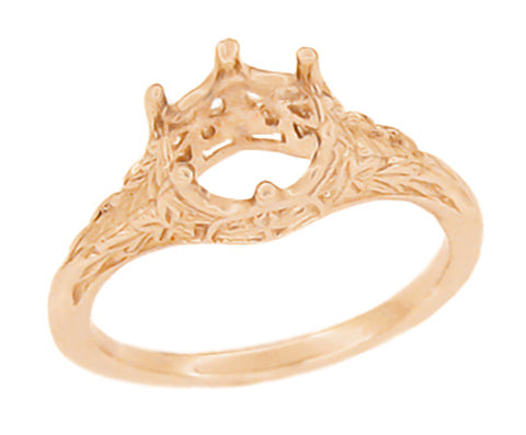 Ivy Vintage Diamond Engagement Ring -14K Rose Gold, Halo, 2 Carat, – Best  Brilliance