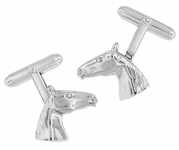 Sterling Silver Horse Head & Shoe Cufflinks – The Cufflink Store