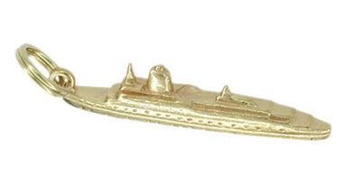 TS Bremen Luxury Cruise Ship Charm in 14 Karat gold