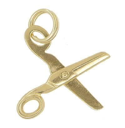 Vintage Scissors Charm