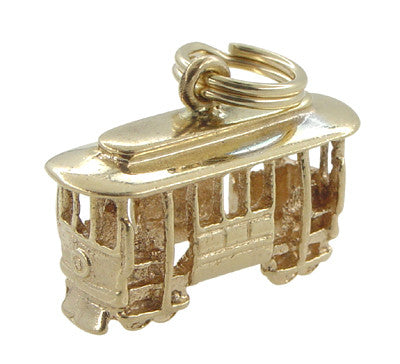 Can Opener 3D Detailed Vintage Charm Retro Pendant 14K Yellow Gold