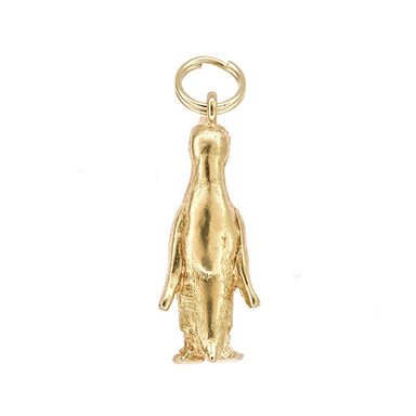 Penguin Charm in 14 Karat Yellow Gold - alternate view