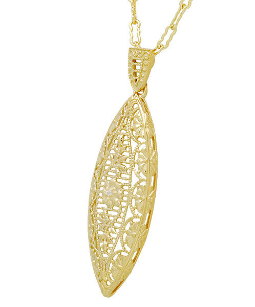 24K Antique Gold Filigree Phoenix Necklace – Lao Feng Xiang Canada | 老凤祥 温哥华
