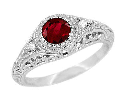 Shop Natural Ruby Engagement Rings Online | GemsNY